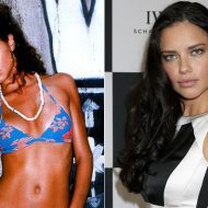 Adriana lima cabelo crespo