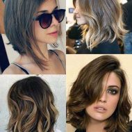 Cabelo curto com luzes