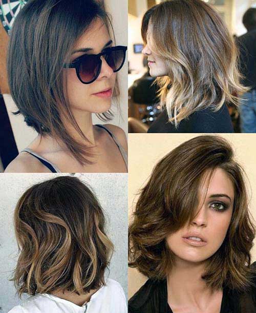 cabelo curto com luzes