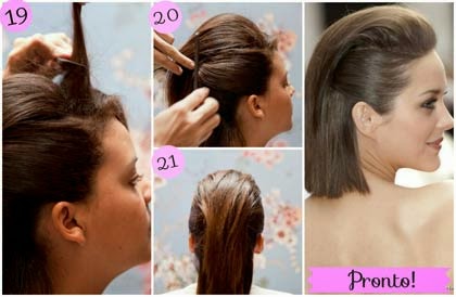 como fazer penteado em cabelo curto