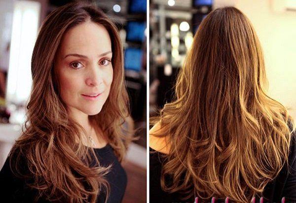 corte de cabelo 2017 longo