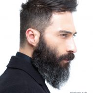 Corte de cabelo com barba