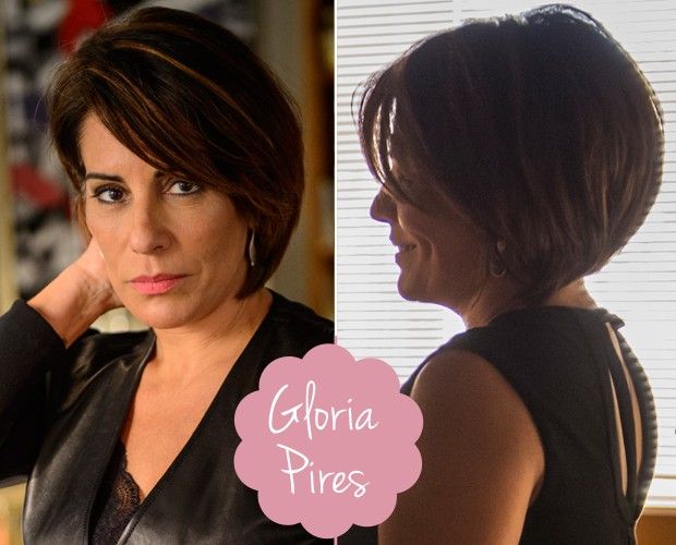 corte de cabelo da gloria pires