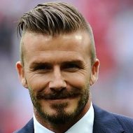 Corte de cabelo david beckham