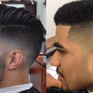 Corte de cabelo degrade masculino