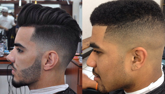 corte de cabelo degrade masculino