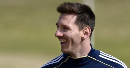 corte de cabelo do messi