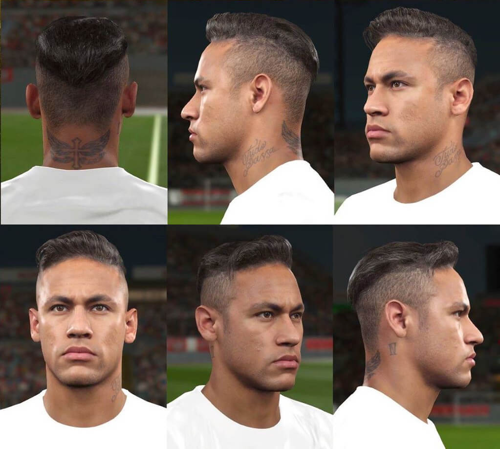 corte de cabelo do neymar 2016