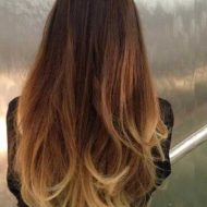 Corte de cabelo em camadas com californiana