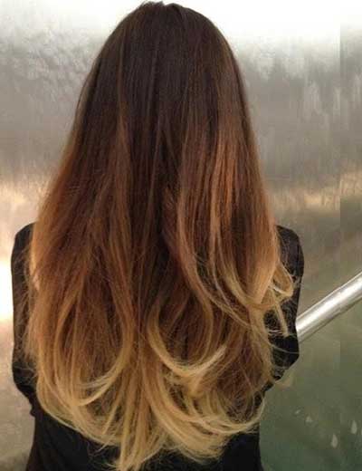 corte de cabelo em camadas com californiana