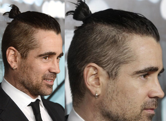 corte de cabelo estilo samurai