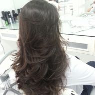 Corte de cabelo feminino comprido