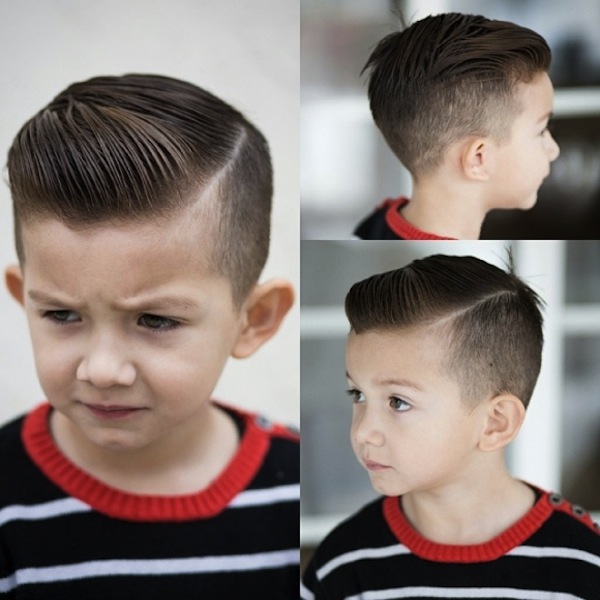 corte de cabelo infantil masculino liso