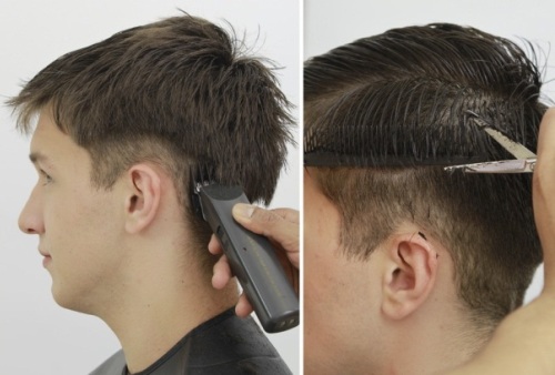 corte de cabelo masculino com maquina passo a passo