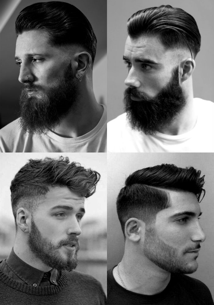 corte de cabelo masculino degrade com barba