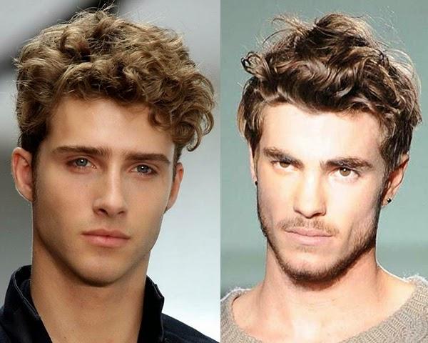 corte de cabelo masculino ondulado