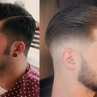 Corte de cabelo masculino sombreado