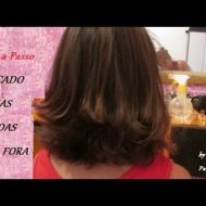 Corte de cabelo repicado nas pontas