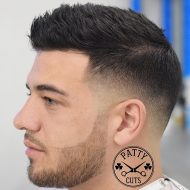 Cote de cabelo masculino