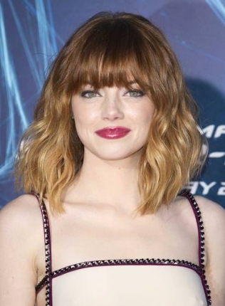 emma stone cabelo curto