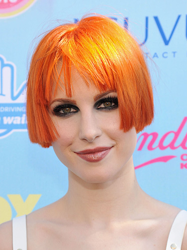 hayley williams cabelo curto