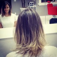 Ombré hair em cabelos curtos